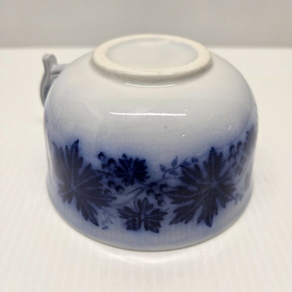 Vintage Vinranka By Gefle Flat Cup and Saucer Set Sweden Flow Blue - Picture 6 of 8